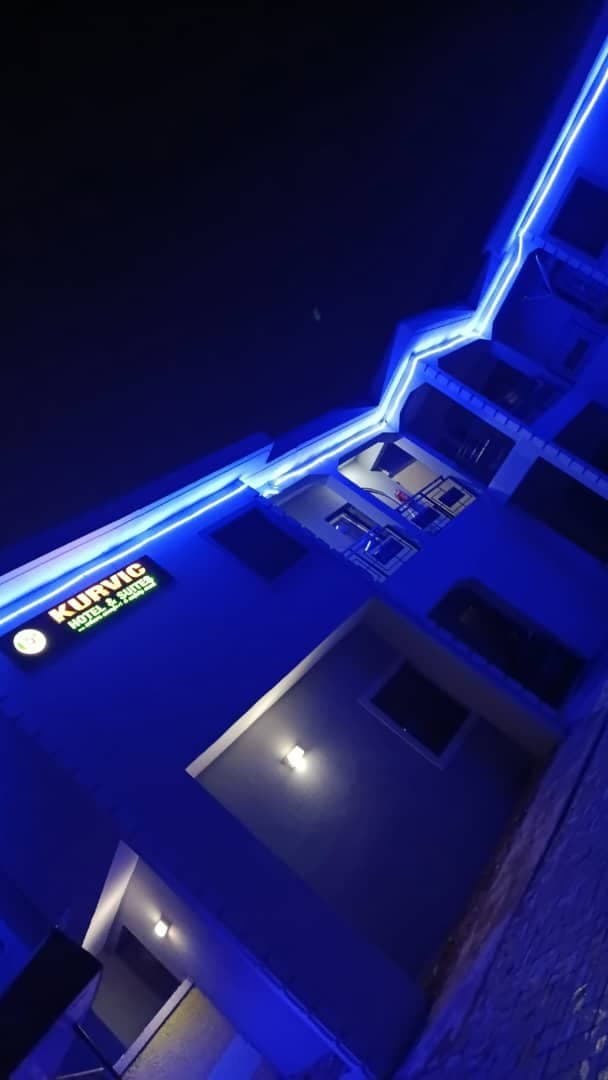 Breakfast spread at the hotel