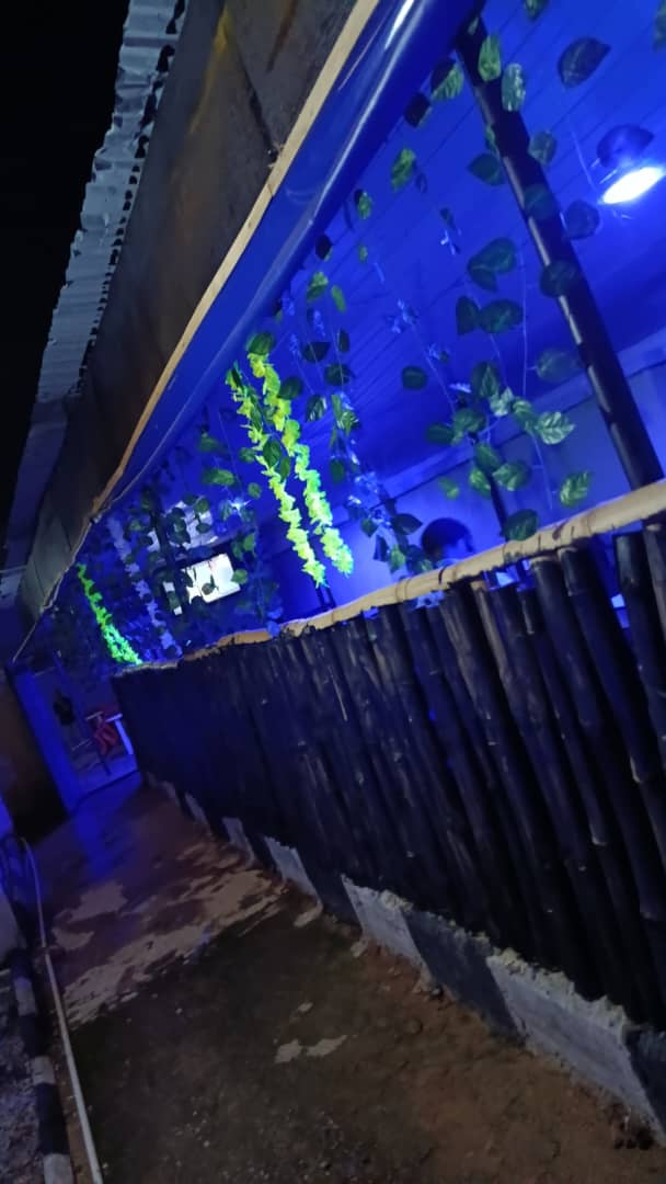 A cozy corner in the hotel lounge