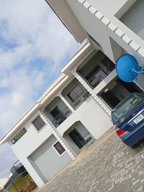 Spacious hotel suite with a view